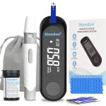 Stondon Blood Glucose Monitor Kit With 50 Test Strips Blood Sugar Testing Kit Diabetes Testing Kit Blood Glucose Meter 50 Glucom
