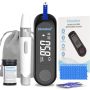 Stondon Blood Glucose Monitor Kit With 50 Test Strips Blood Sugar Testing Kit Diabetes Testing Kit Blood Glucose Meter 50 Glucometer Strips 50 Lanc