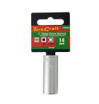 Tork Craft Socket 14MM 1 4" Deep Crv 12PT