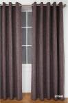 Simon Baker Amalfi Eyelet Curtain Stone Various Lengths - Stone W 265 X L 220CM