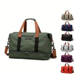 One Size Dry And Wet Separation Large Capacity Travel Bag Outdoor Luggage Bag Casual Shoulder Crossbody Handbag For Men And Wome