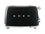 Smeg Retro 4-SLICE Square Toaster 2000W Black