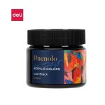 Deli Acrylic Paint 100ML Black C17-BK