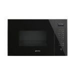 Smeg Built-in Microwave Linea Aesthetic – Black