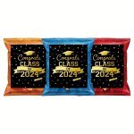 2024 Graduation Party Piece - Sparkling Cartoon-themed Vinyl Stickers For Class Of 2024 - Perfect For Snack Bags & Decorations G