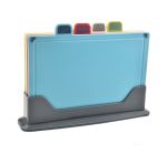 4 Piece Cutting Board Set Hygienic Food