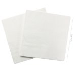 White Serviette Pack Of 20
