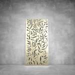 Laser Cut Screen - Design 090 - 1040 X 535 X 20 Matt Gold Indoor