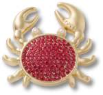Enamel Crab Jibbitz - Multi Osfa