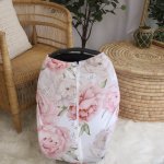 Car Seat Cover Pink Floral Peoni