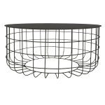 Grid Coffee Table - Saddlewood Ferro