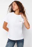 Embroidered Fit T-Shirt - White