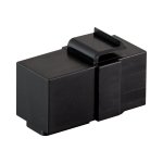 LinkQnet USB3.0 Female Keystone 90DEG Adapter Black U3F-90D-KTE-B