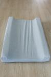 Blue Washed Cotton Changing Mat Cover - Changing Mat Cover & Inner