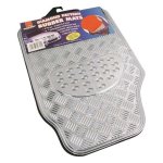 4 Piece Univeresal Car Mat Set - Clear