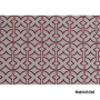 Red Printed Napkin Set - Mudcloth