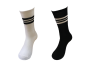 Ladies Retro Socks - Black & White Size: 3-8