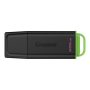 Kingston 256GB Portable USB 3.2 Gen 1 Datatraveler Exodia Black/green