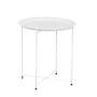 Lifespace Quality Round Patio Side End Table - White