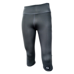 High Waist Funky 3 4 Leggings - Black - Ladies XXL - 40