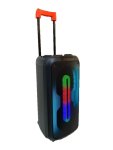 Lexuco LSPK-A993 Bluetooth Party Speaker Powerful Bass LED Lights USB & Aux Connectivity