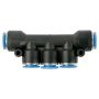 Aircraft - Pu Hose Fitting Manifold 10MM-10MM - 2 Pack