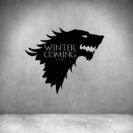 Got - Winter Is Coming - Rust Coat L 500 X H 420MM