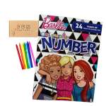 Barbie Colour By Number