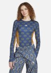 Adidas Performance Farm Body Long Sleeve - Bronze Strata dark Marine night Indigo