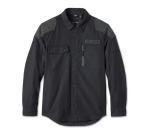 Men’s Willie G Skull Graphic Operative 2.0 Riding Shirt Jacket