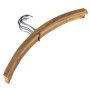 Wooden Hangers For Clothes Coats Shirts Pack Of 5 - 3 Pack