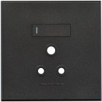 Single Rsa Socket Cover Plates - Graphite graphite - Buy Online At 7 Triple 7
