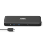 Port Office Docking Station 3 X 4 Usb-c 11 Devices 100W