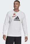 Adidas Original Adidas X The Simpsons Snowboard Graphic Sweatshirt - White black