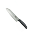 Swiss Victorinox Classic Santoku Knife Fluted Blade -17CM Blister
