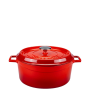 Lava Round Casserole 28CM - Red