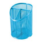 : M100 Wire Mesh Metal Pen Holder Sky Blue