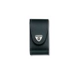 Victorinox Swiss Army Victorinox XL Black Leather Belt Pouch With Hook And Loop Fastener