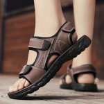 Men's Sandals Casual Non Slip Shoes Open Toe Shoes For Outdoor Beach Spring And Summer