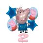 6 Piece Peppa Pig Balloon Set 2