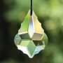 Maple Leaf Crystal Suncatcher - 63MM K9 Glass Prism Faceted Rainbow Maker Chandelier Pendant For Home & Garden Decor