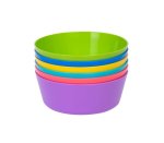 Kiddies Rainbow Bowls Set Of