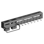 JG20375693 Wall Mounted Multifunctional Kitchen Utensil Holder Rack With 8 Hooks