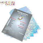 A4 Waterproof Inkjet Silver Holographic Vinyl – Diamond 10 Sheets