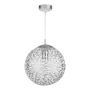 Pendant Light E27 1X60W Metal Chrome