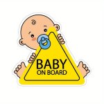 1PC Keep Your Baby Safe On The Road Car Decal