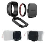 Freewell The Real Lens Hood For Ricoh Griiix GR3X Cpl mist Filter Touchless Filter Operation & Flipable Design