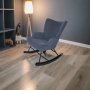 Acosta Rocking Occasional Chair- Grey