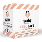Safe - Condoms Feel Safe Ultra Thin 5 Pcs