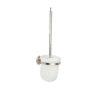 Toilet Brush Holder Set Wall Mounted Chrome Plated